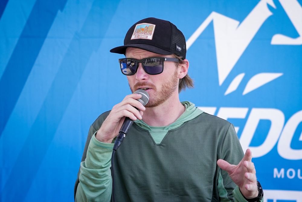 Speaking at a UTMB World Series event